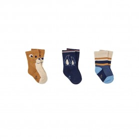 чорапи,детски,чорапи,boboli,392059,socks,wheat,(multicolor)
