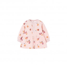 рокля,детски,поли,и,рокли,boboli,fleece,flame,dress,fruit,print,(pink)