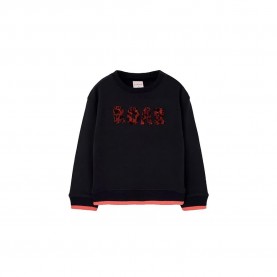 поларена,блуза,детски,блузи,boboli,fleece,stretch,sweatshirt,black