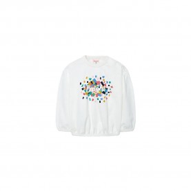 поларена,блуза,детски,блузи,boboli,fleece,sweatshirt,chemical,white,(white)