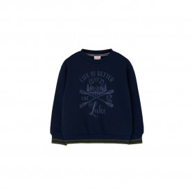 поларена,блуза,детски,блузи,boboli,fleece,sweatshirt,marine,(blue)