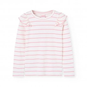 тениска,детски,тениски,boboli,knit,long,sleeve,t,shirt,blush