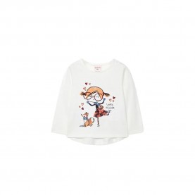 тениска,детски,тениски,boboli,knit,long,sleeve,t,shirt,chemical,white,1,(white)