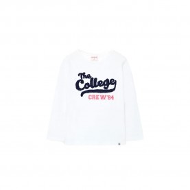 тениска,детски,тениски,boboli,knit,long,sleeve,t,shirt,chemical,white,10,(white)