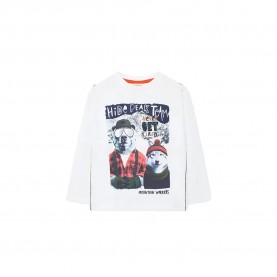 тениска,детски,тениски,boboli,knit,long,sleeve,t,shirt,chemical,white,12,(white)