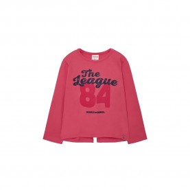 тениска,детски,тениски,boboli,knit,long,sleeve,t,shirt,magenta,(pink)