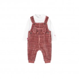 детски,екипи,детски,облекла,за,момчета,boboli,knit,set,checkered,print,(pink)