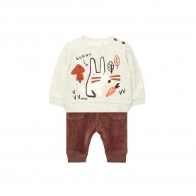 детски,екипи,детски,облекла,за,момчета,boboli,knit,set,vigore,crude,(brown,white)
