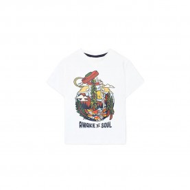 тениска,детски,тениски,boboli,knit,short,sleeve,t,shirt,white,(chemical,white)