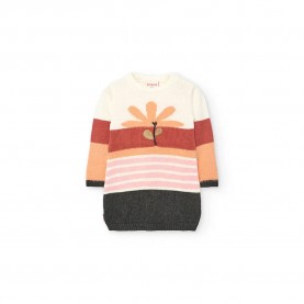 блуза,детски,поли,и,рокли,boboli,knitwear,dress,boiler,(multicolor)