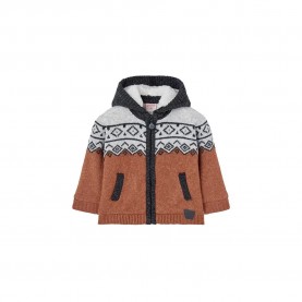 яке,детски,якета,и,палта,boboli,knitwear,jacket,brown,(boiler)