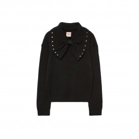 блуза,детски,блузи,boboli,knitwear,sweater,black,1,(black)