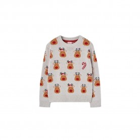 блуза,детски,блузи,boboli,knitwear,sweater,vigore,crude,(grey)