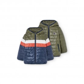 анорак,детски,якета,и,палта,boboli,reversible,parka,marine,3,(green,blue)