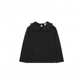 тениска,детски,тениски,boboli,stretch,knit,long,sleeve,t,shirt,black,(black)