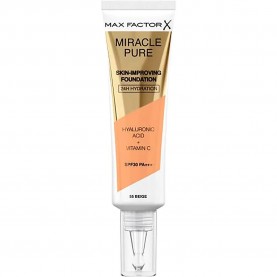 ексфолианти,max,factor,miracle,pure,spf30,55,beige,30ml,foundation