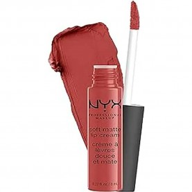 Nyx professional makeup Soft Matte Cream Rome 8ml lipstick - Red специфични,козметични,продукти,nyx,professional,makeup,soft,matte,cream,rome,8ml,lipstick,red