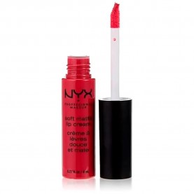 Nyx professional makeup Soft Matte Cream Prague 8ml lipstick - Red специфични,козметични,продукти,nyx,professional,makeup,soft,matte,cream,prague,8ml,lipstick,red