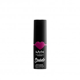 специфични,козметични,продукти,nyx,professional,makeup,suede,matte,copenhagen,3.5g,lipstick,purple,pink