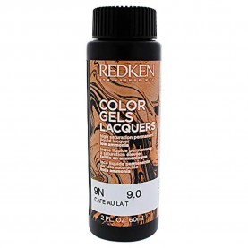 хигиена,коса,redken,color,gel,lacquers,9n,cafe,au,lait,60ml,permanent,dye,3,units,clear