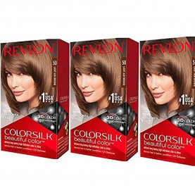 хигиена,коса,revlon,colorsilk,50,light,ash,brown,hair,dyes,clear