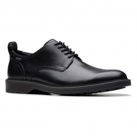 Обувки Clarks shoes Aldwin Lace GTX shoes - Black (Black Leather) обувки,мъжки,обувки,clarks,shoes,aldwin,lace,gtx,shoes,black,(black,leather)