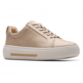 обувки,дамски,маратонки,clarks,shoes,hollyhock,walk,trainers,sand,leather,(beige)