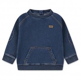 блуза,детски,блузи,levi´s,®,dobby,crew,sweatshirt,blue