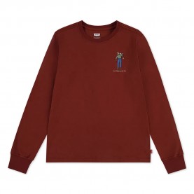 тениска,детски,тениски,levi´s,®,saddle,long,sleeve,t,shirt,red,pear,(red)