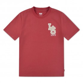 тениска,детски,тениски,levi´s,®,streamline,monogram,short,sleeve,t,shirt,cardinal,(red)