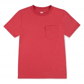 тениска,детски,тениски,levi´s,®,sunset,short,sleeve,t,shirt,cardinal,(red)