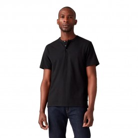 тениска,мъжки,тениски,levi´s,®,henley,short,sleeve,t,shirt,mineral,black,(black)