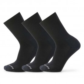 Чорапи Smartwool Everyday Solid Rib crew socks 3 units - Black (Black) чорапи,мъжки,чорапи,дамски,чорапи,smartwool,everyday,solid,rib,crew,socks,3,units,black,(black)