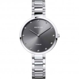 Часовник Bering 11334-772 woman watch - Silver (Grey / Grey) часовник,часовници,bering,11334,772,woman,watch,silver,(grey,grey)