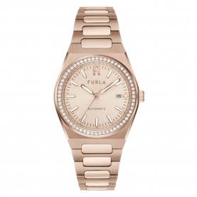 Часовник Furla WW00012002L3 woman watch - Golden (Pink / Pink) часовник,часовници,furla,ww00012002l3,woman,watch,golden,(pink,pink)
