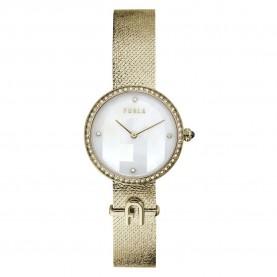 Часовник Furla WW00022001L2 woman watch - Golden (Golden / Grey) часовник,часовници,furla,ww00022001l2,woman,watch,golden,(golden,grey)