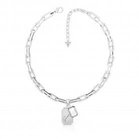 бижутерия,guess,jub1126jwrhtu,necklace,silver,(silver)