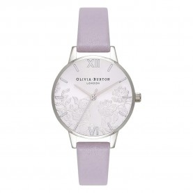 Часовник Olivia burton OB16MV76 woman watch - Purple (Purple Leather / Grey) часовник,часовници,olivia,burton,ob16mv76,woman,watch,purple,(purple,leather,grey)