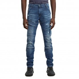 дънки,мъжки,панталони,g,star,airblaze,3d,skinny,jeans,antique,faded,rainstorm,destroyed,(blue)