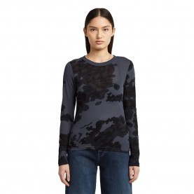 тениска,дамски,тениски,g,star,aop,slim,long,sleeve,t,shirt,india,ink,forest,camo,(grey)