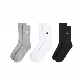 Чорапи G-Star Clay socks 3 pairs - Multicolor (Multi) чорапи,мъжки,чорапи,дамски,чорапи,g,star,clay,socks,3,pairs,multicolor,(multi)