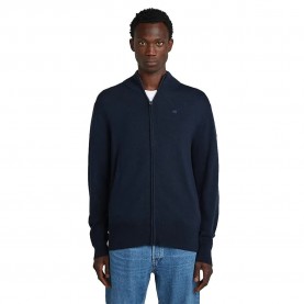 Блуза G-Star Premium Core full zip sweater - Blue (Salute) блуза,мъжки,пуловери,g,star,premium,core,full,zip,sweater,blue,(salute)