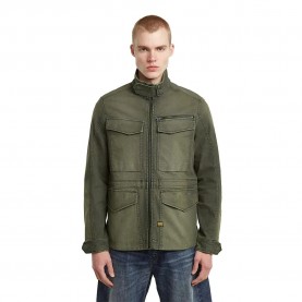 Яке G-Star Rovic Slim Field jacket - Green (Vintage Dust Asfalt) яке,мъжки,якета,g,star,rovic,slim,field,jacket,green,(vintage,dust,asfalt)
