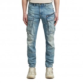 Дънки G-Star Rovic Zip 3D Regular Tapered Denim jeans - Blue (Vintage Cumulus Blue) дънки,мъжки,панталони,g,star,rovic,zip,3d,regular,tapered,denim,jeans,blue,(vintage,cumulus,blue)