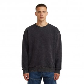 Блуза G-Star Washed sweatshirt - Grey (Dark Black Smokey GD) блуза,мъжки,пуловери,g,star,washed,sweatshirt,grey,(dark,black,smokey,gd)