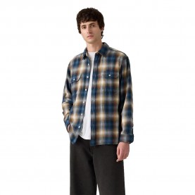 риза,с,дълъг,ръкав,дамски,ризи,мъжки,ризи,levi´s,®,jackson,worker,long,sleeve,shirt,blue,(warwick,plaid,vintage)