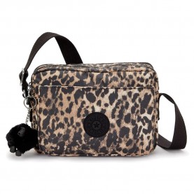 чанти,за,през,рамо,kipling,abanu,m,4l,crossbody,wild,leopard,(brown)
