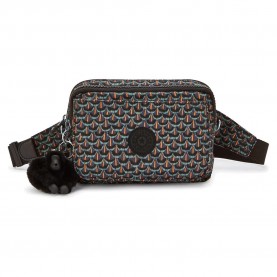 чанта,всички,чанти,kipling,abanu,multi,2.2l,waist,bag,geo,feather,(brown)