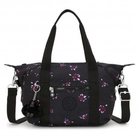 чанта,всички,чанти,kipling,art,mini,10l,tote,bag,night,flower,(black)