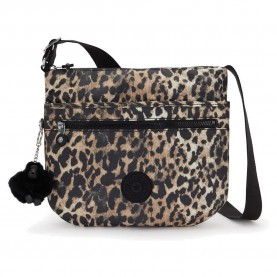 чанта,всички,чанти,kipling,arto,6l,bag,wild,leopard,(brown)